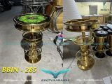 Bàn bar đứng chất liệu inox mah PVD cao cấp giá rẻ - AZKTV