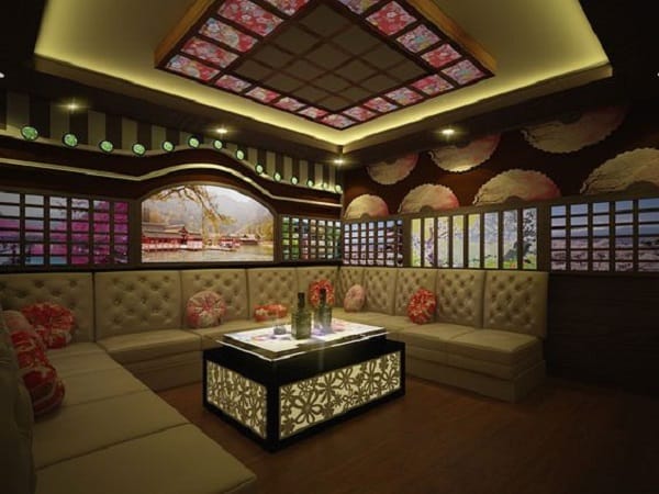 Thiết kế phòng karaoke phong cách Nhật Bản – Tối giản, tinh tế và sang trọng