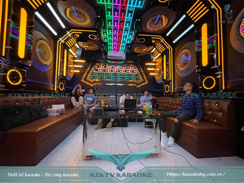 thi-cong-phong-karaoke-gia-dinh-tai-quoc-oai