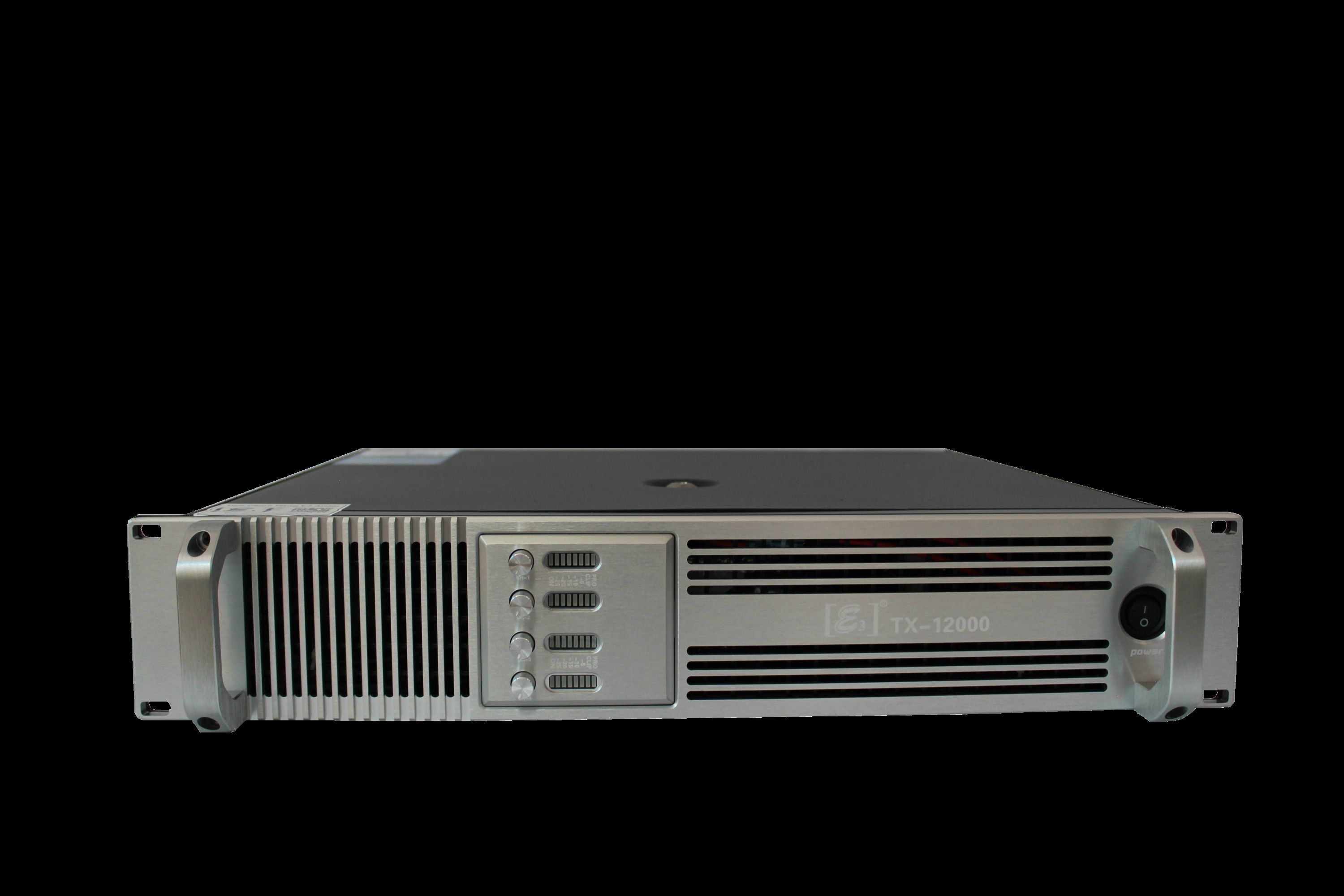 TX-12000 phủ màu xám bạc sang trọng đi cùng những đường nét thiết kế mạnh mẽ, đơn giản nhưng tinh tế