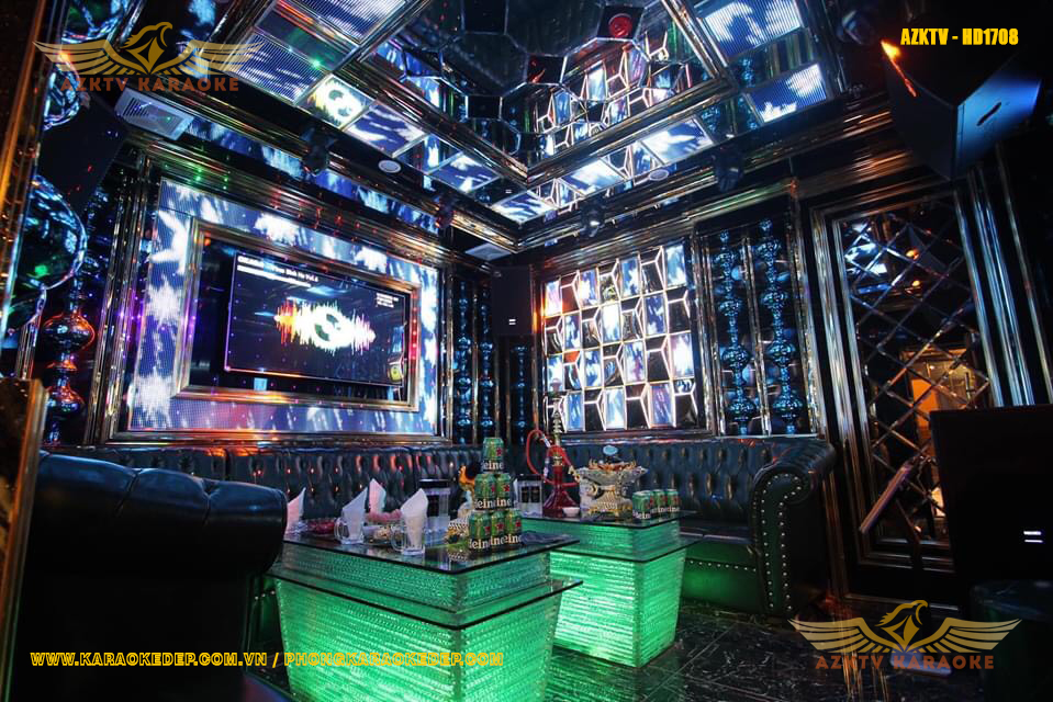 Phòng karaoke hiện đại – Kết hợp công nghệ và thẩm mỹ ấn tượng cho ngành giải trí