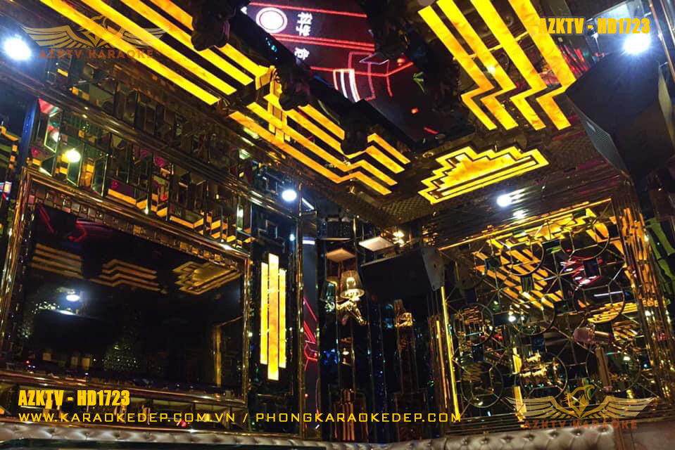 Mẫu karaoke mini phong cách hiện đại
