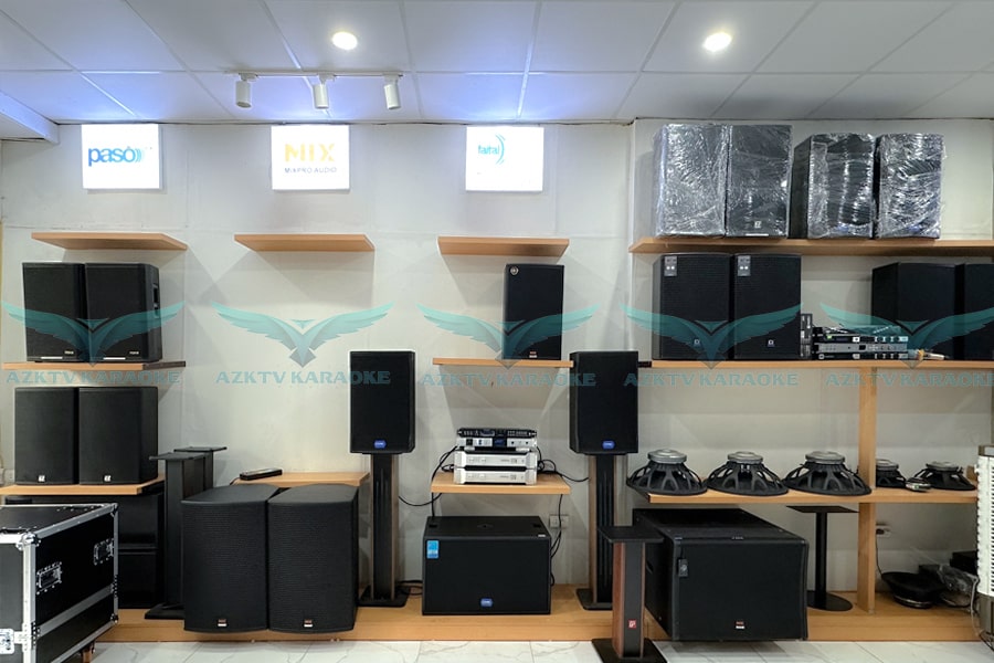 Showroom trưng bày tại Anh Tài Audio