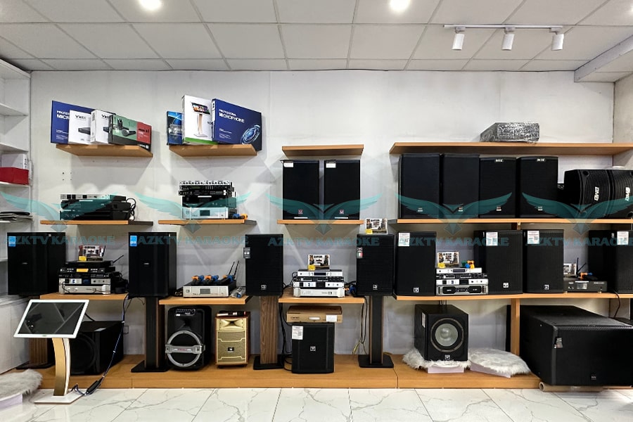 Showroom trưng bày tại Anh Tài Audio