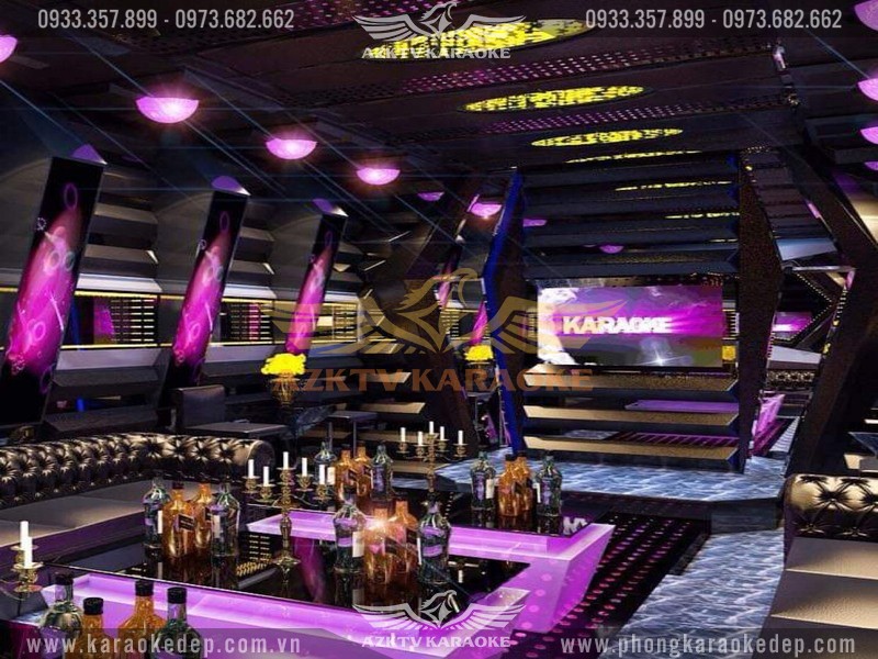Xu hướng ánh sáng phòng hát karaoke