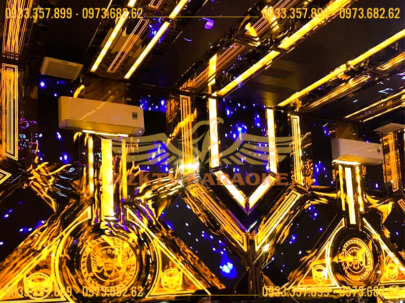 Thiết kế quán karaoke tại Phú Quốc Kiên Giang nội thất VIP phòng karaoke Cao Cấp