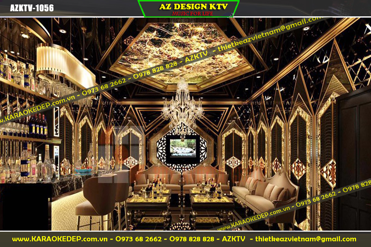 thiet ke karaoke o tay ninh