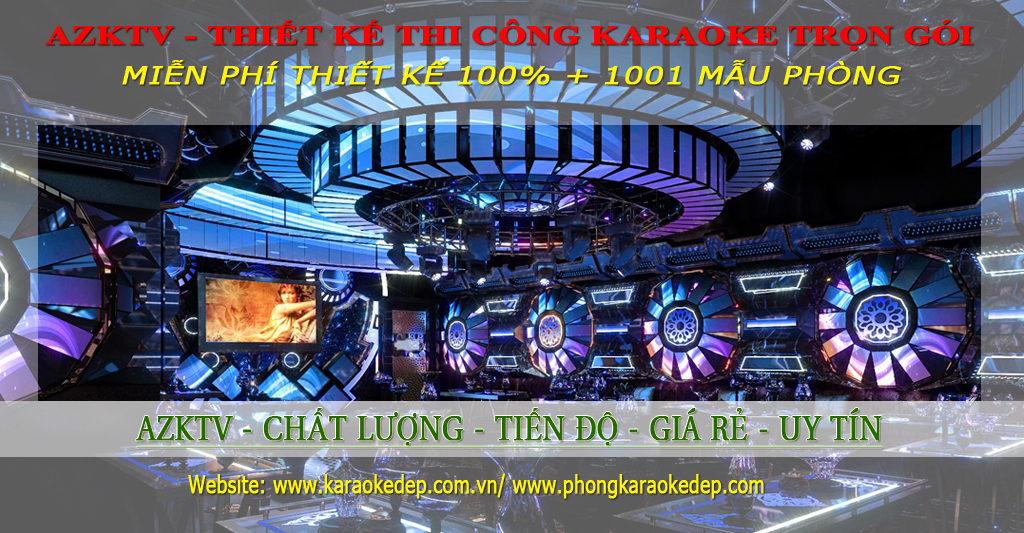 Thiết kế thi công karaoke hiện đại cao cấp VIP tại Sài Gòn