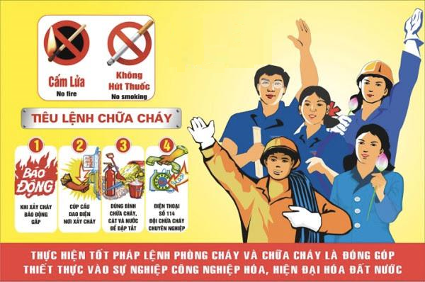 LUẬT PHÒNG CHÁY CHỮA CHÁY 2001 CÓ HIỆU LỰC 04/10/2021